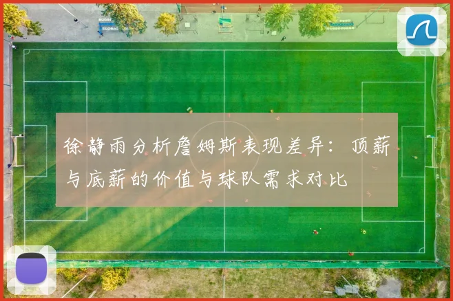 徐静雨分析詹姆斯表现差异：顶薪与底薪的价值与球队需求对比